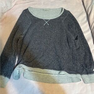 Bobbie Brooks Gray Knit Top